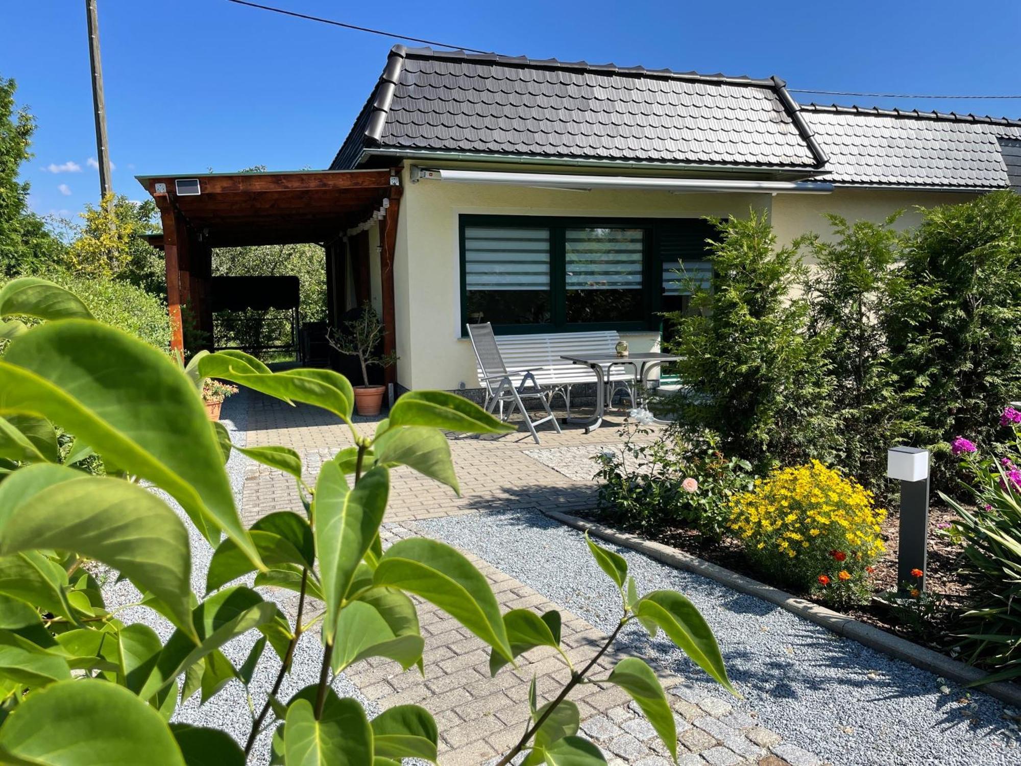 Ferienhaus Amare Mit Fasssauna, Eigener Terrasse & Kamin Bautzen Eksteriør bilde