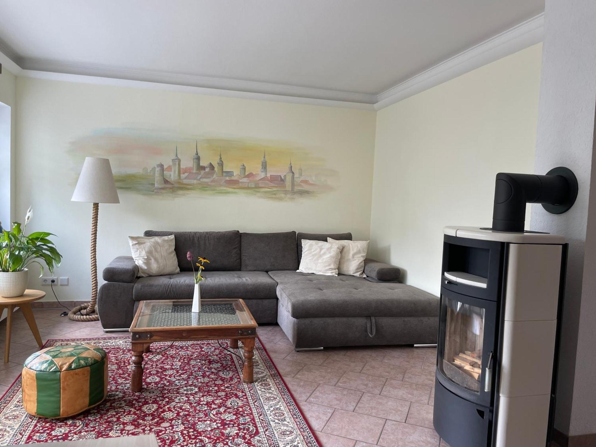 Ferienhaus Amare Mit Fasssauna, Eigener Terrasse & Kamin Bautzen Eksteriør bilde